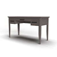 Transitional Writing Desk with Storage