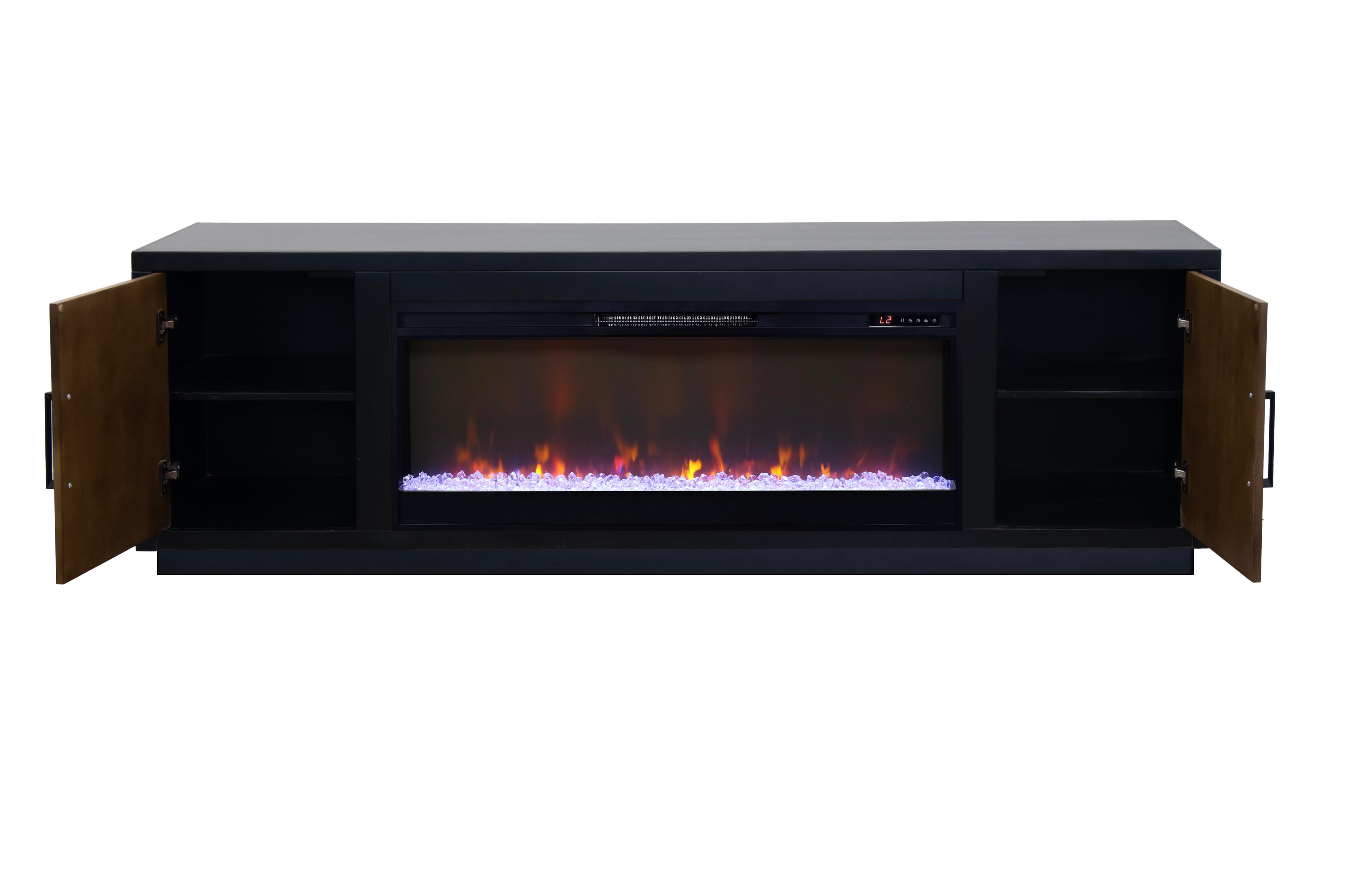 83" Fireplace TV Stand