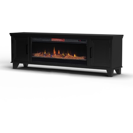 79" Fireplace TV Stand