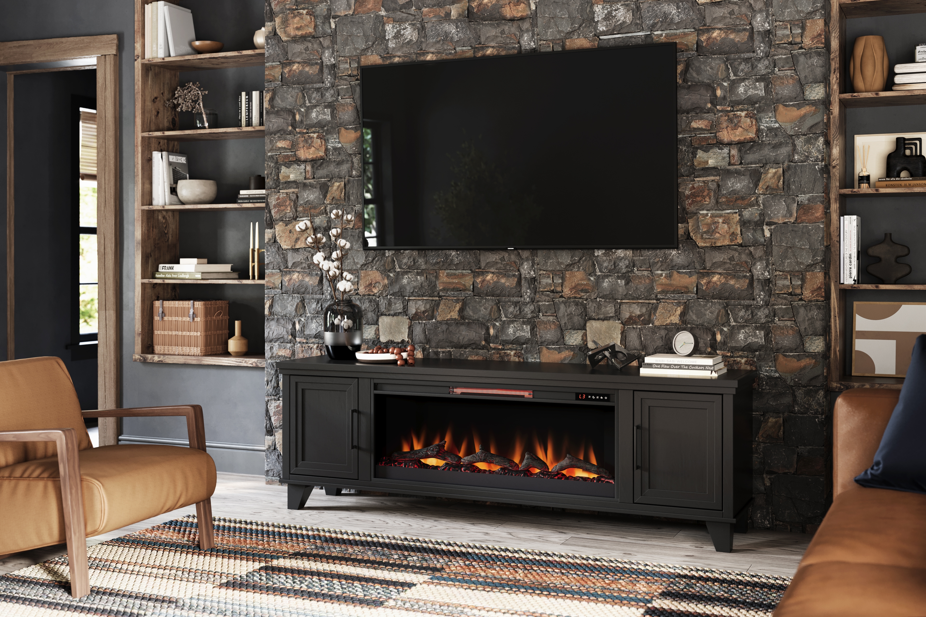 Legends Furniture Sonoma 79" Fireplace TV Stand