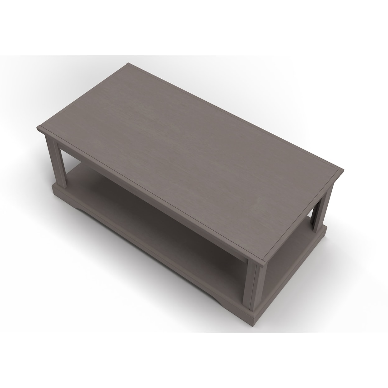 Legends Furniture Cheyenne Coffee Table with Open Shelf