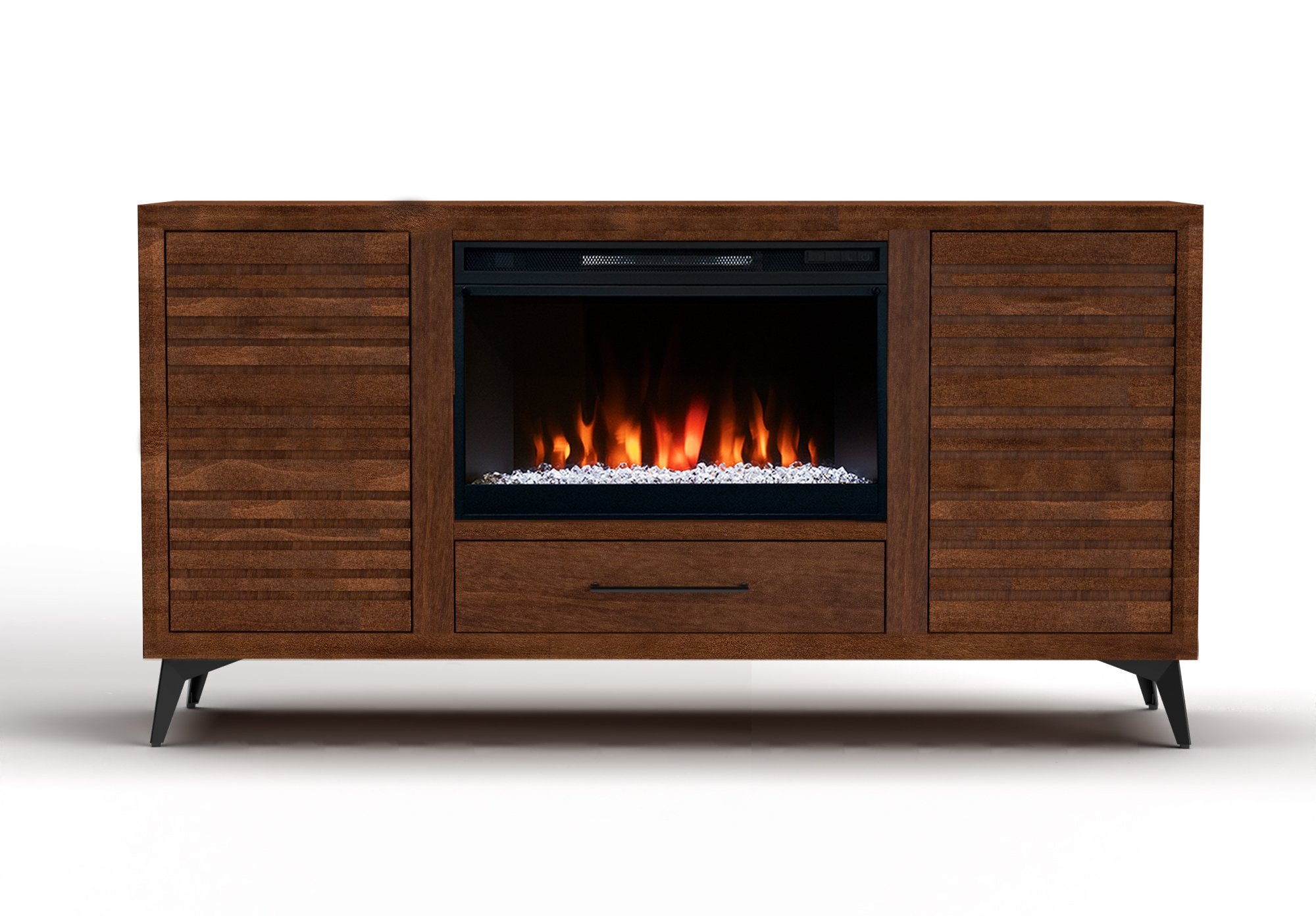 Legends Furniture Malibu 64" 2-Door Fireplace TV Stand