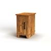 Legends Furniture Deer Valley Chairside Table with Storage