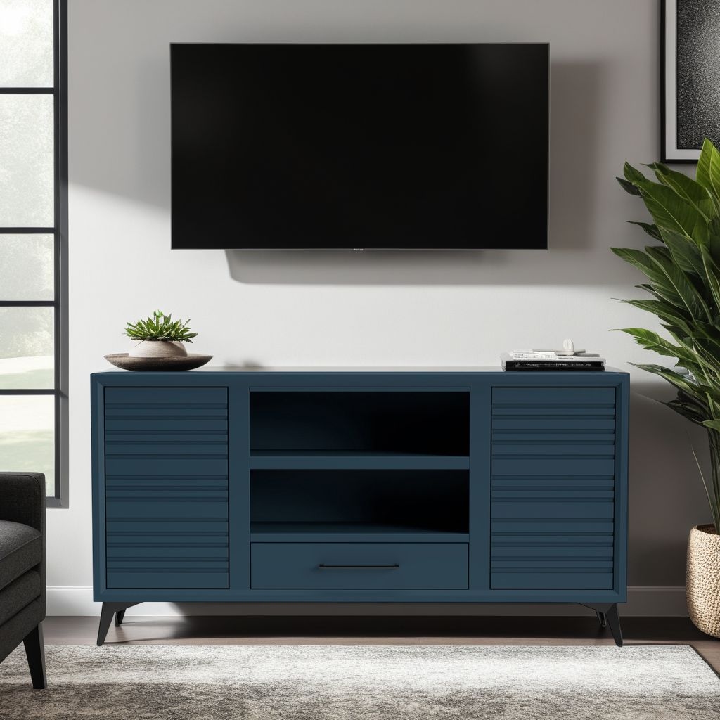 64" 2-Door TV Stand