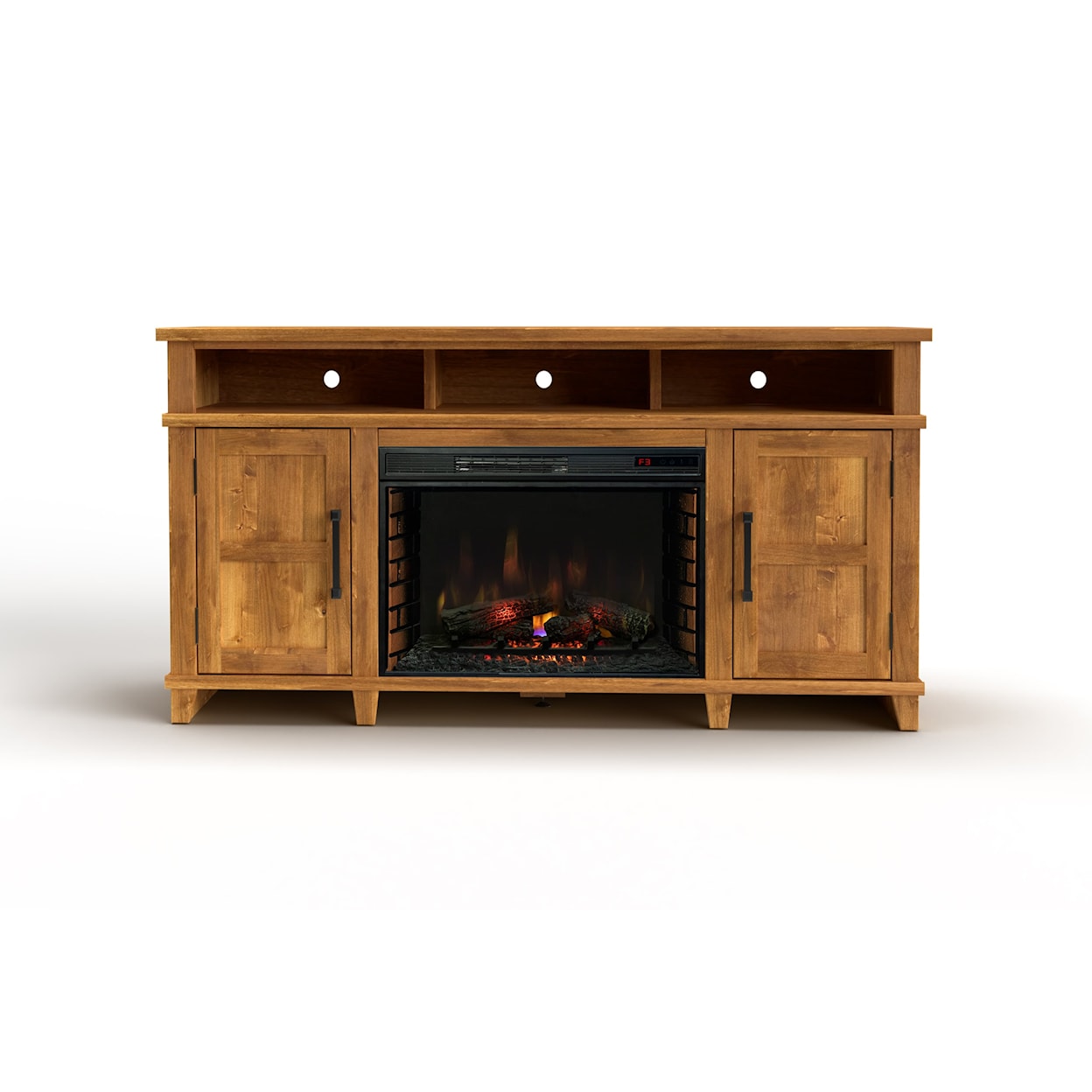 Legends Furniture Deer Valley 65-Inch Fireplace Console