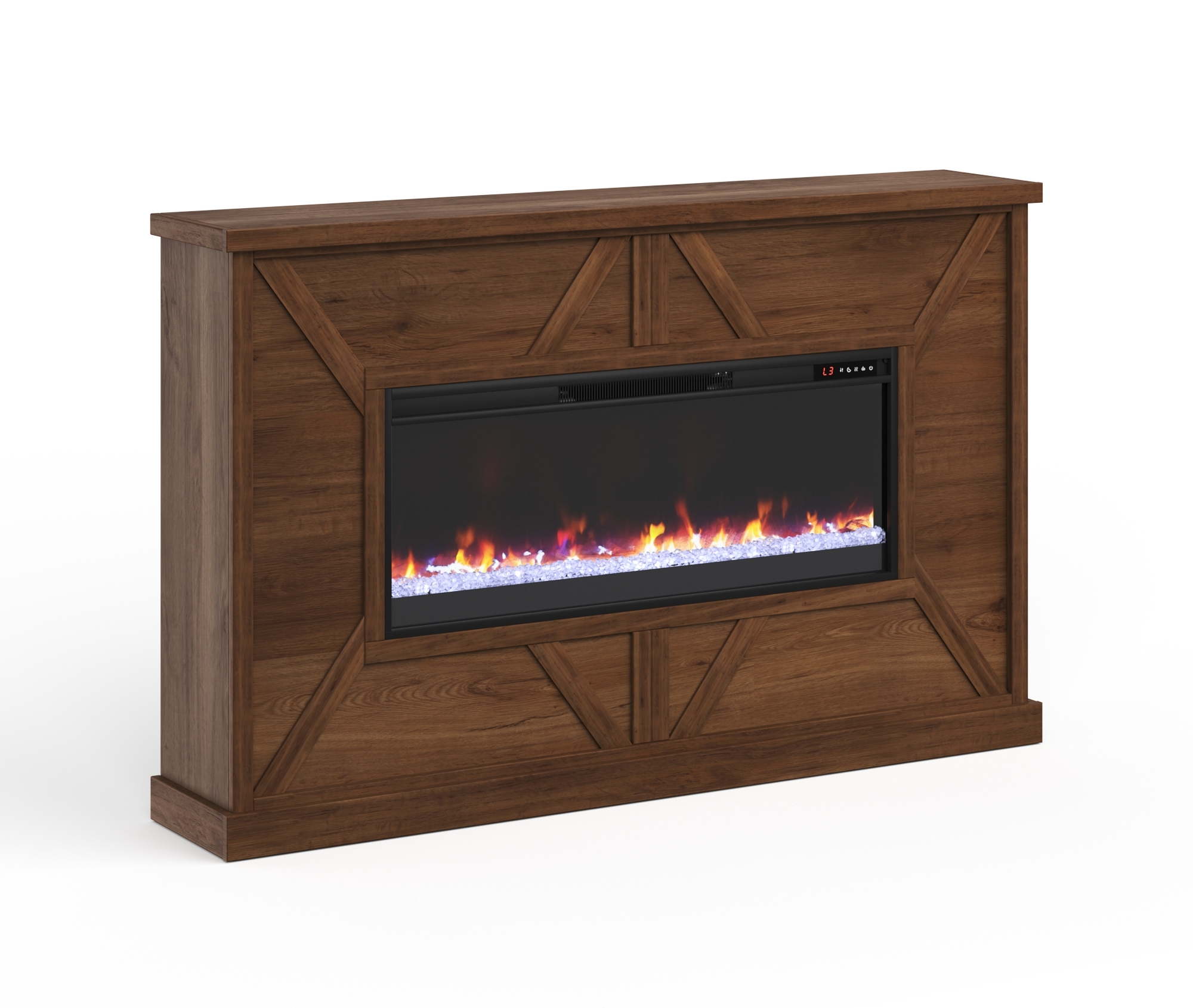 Legends Furniture Liberty 67" Electric Fireplace Mantel