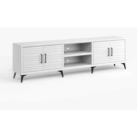 95" 4-Door TV Stand
