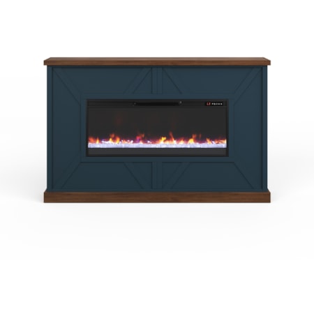 67" Electric Fireplace Mantel