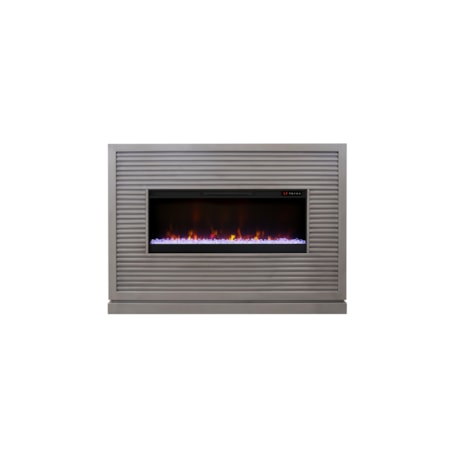 64" Electric Fireplace Mantel