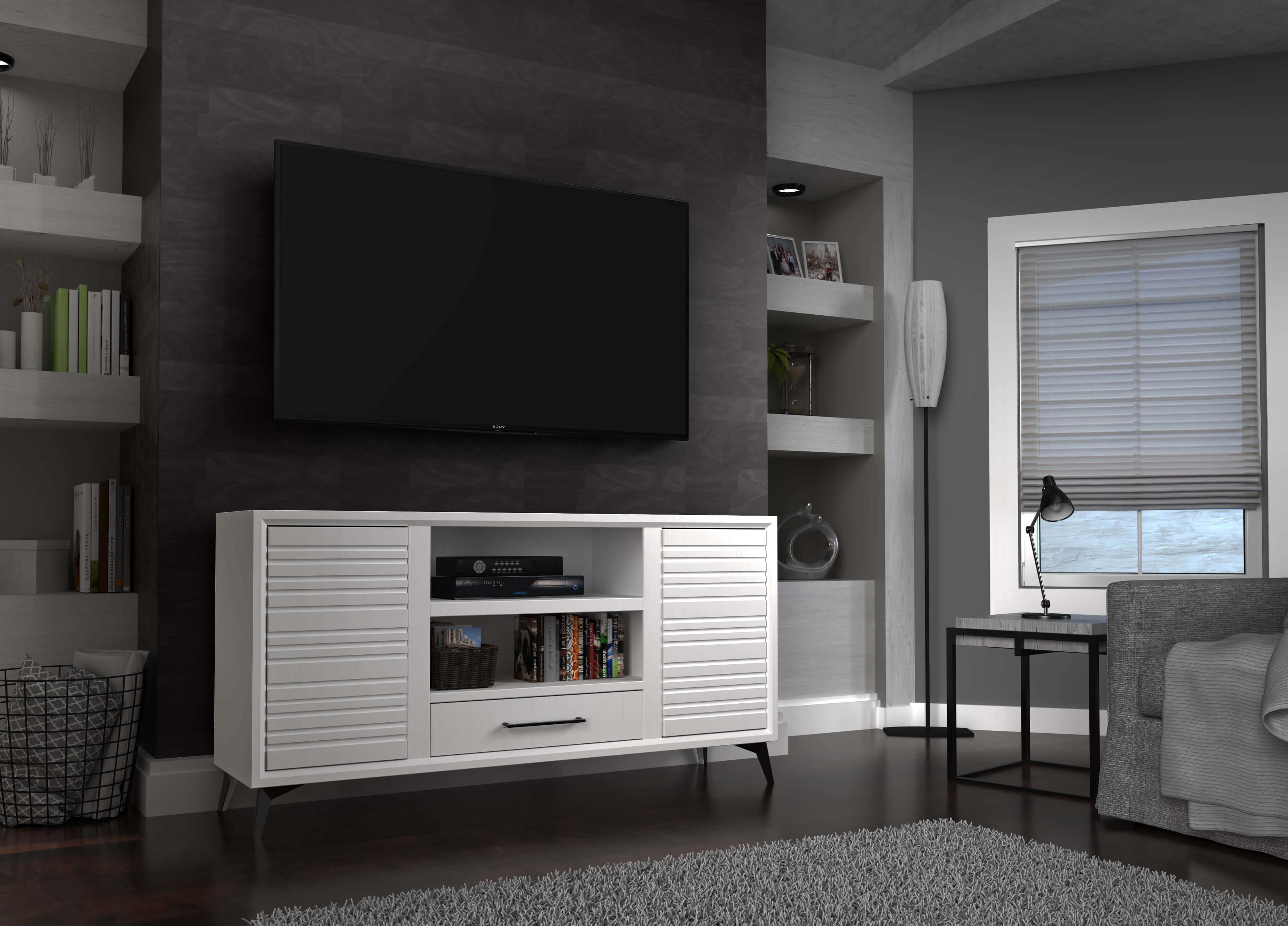 Legends Furniture Malibu 64" 2-Door TV Stand