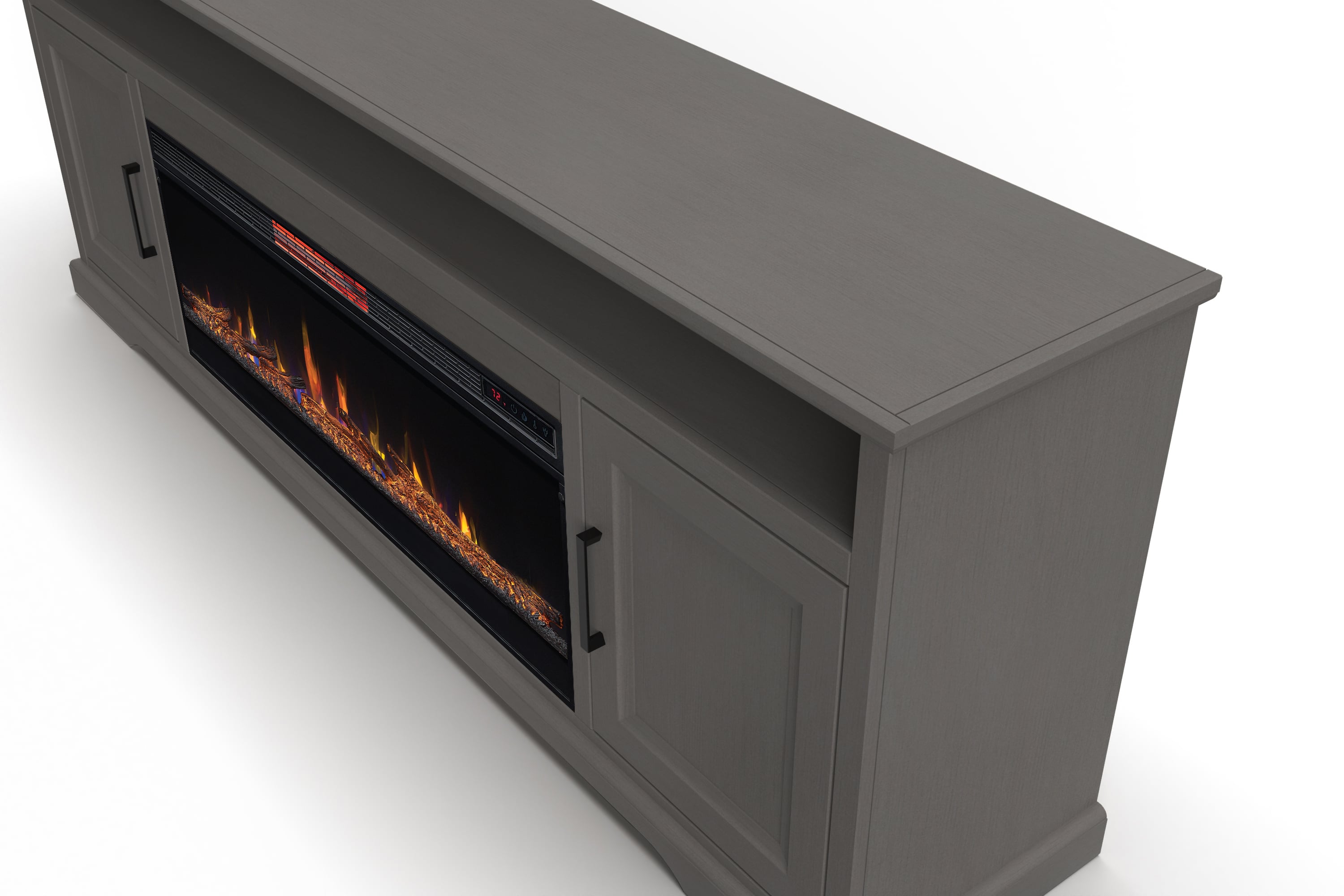 Legends Furniture Cheyenne CY5410.MSH Transitional 86Inch Fireplace