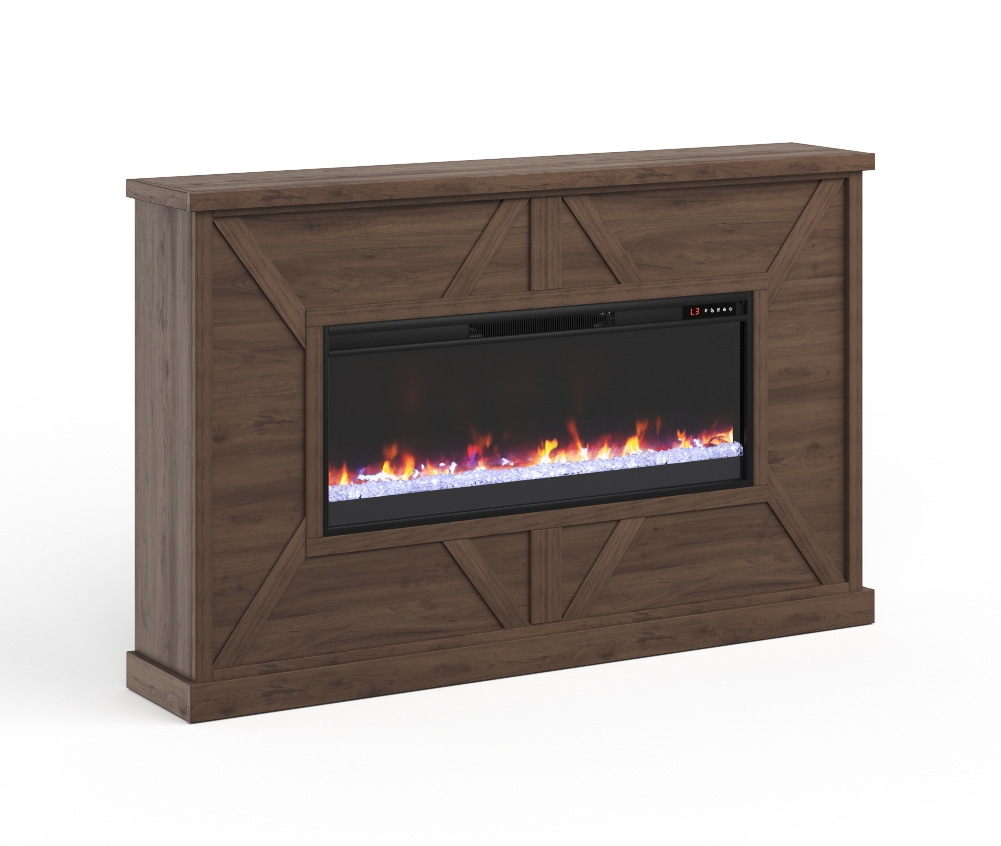 Legends Furniture Liberty 67" Electric Fireplace Mantel