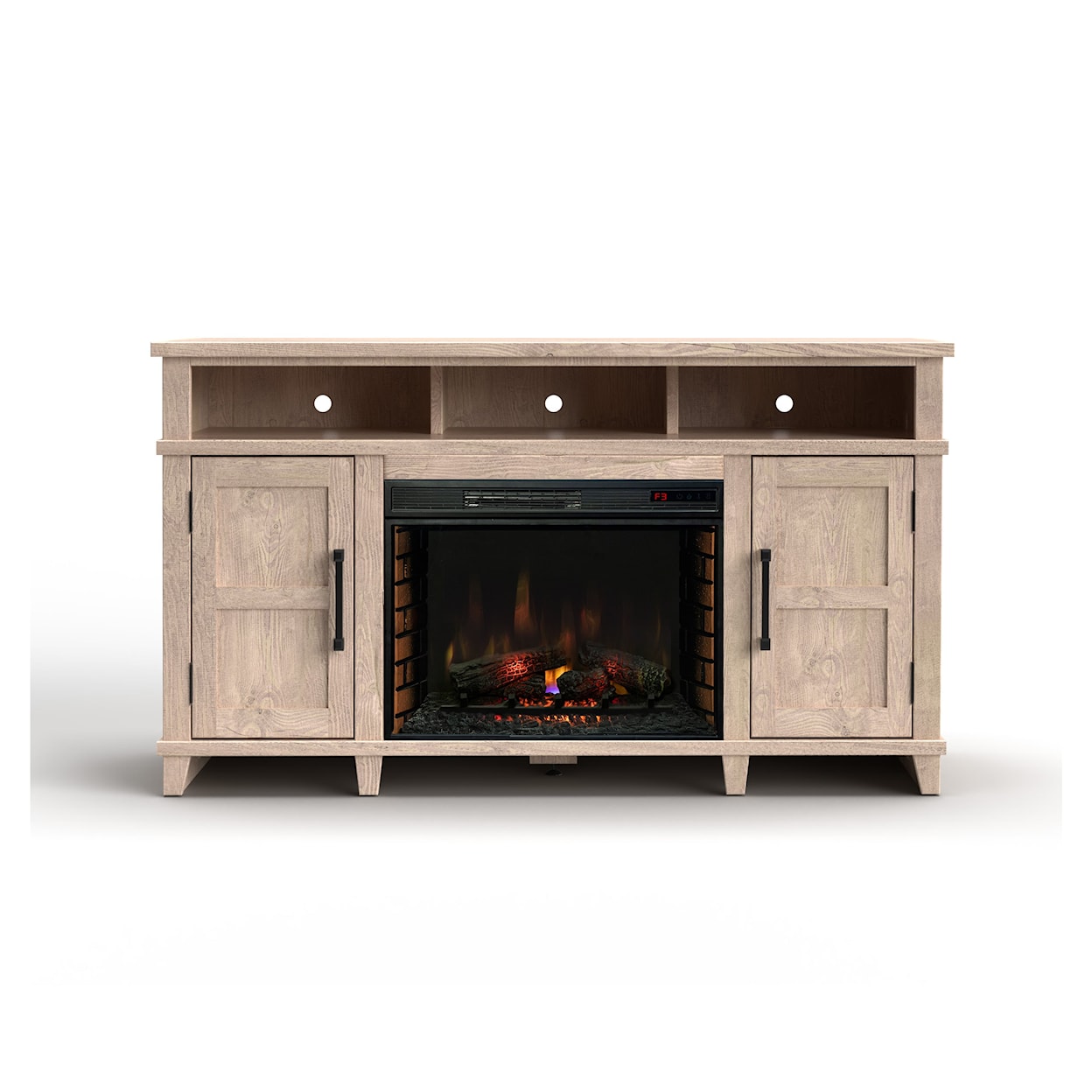 Legends Furniture Deer Valley 65-Inch Fireplace Console