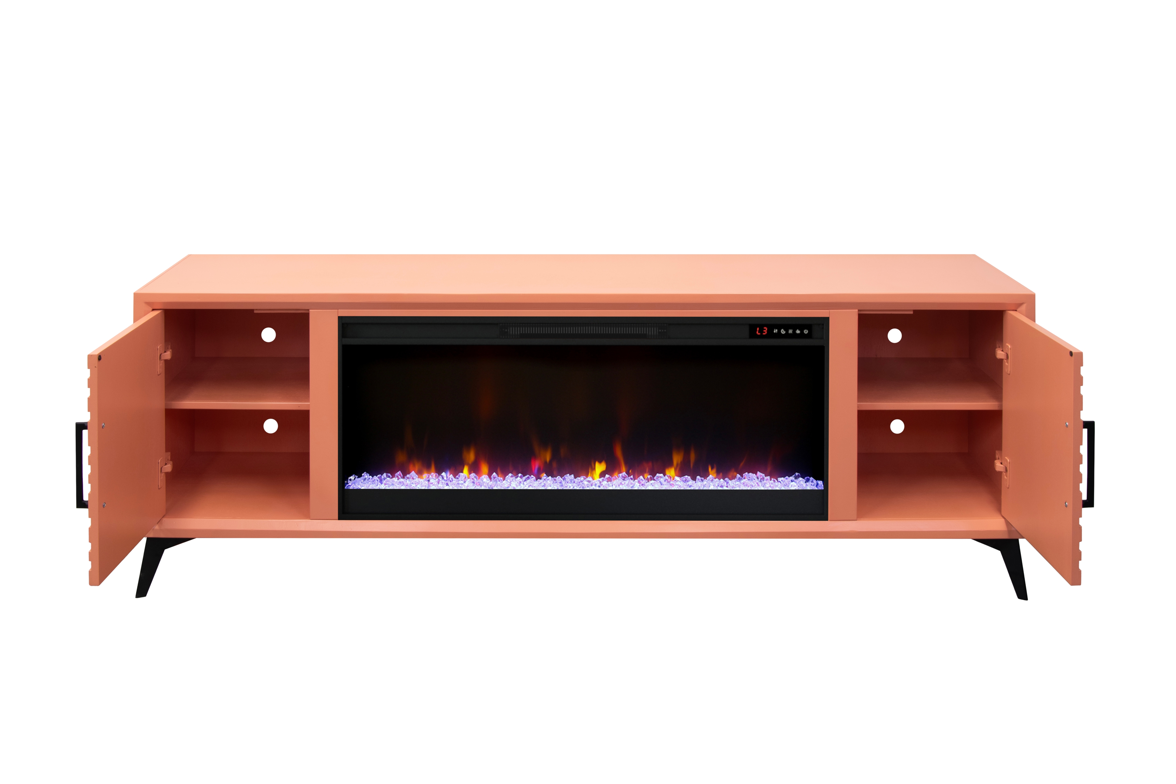 Legends Furniture Malibu 78" 2-Door Fireplace TV Stand