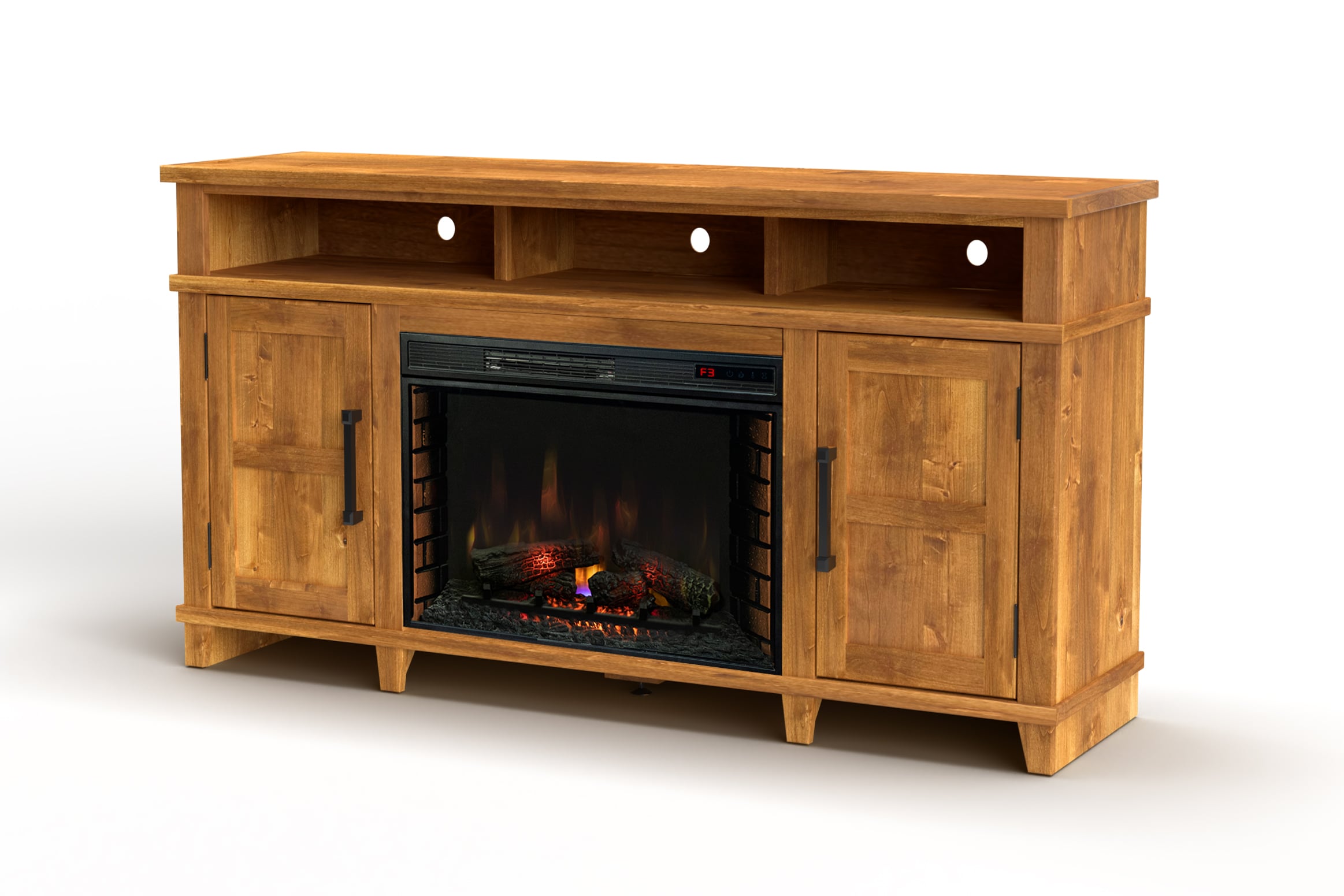 65-Inch Fireplace Console