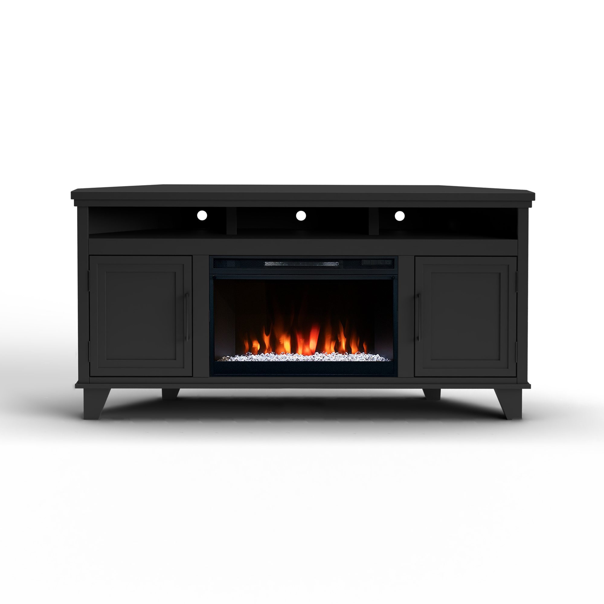 64" Corner Fireplace TV Stand
