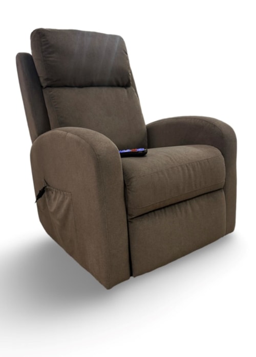 Power Recliner w/ Headrest & Lumbar