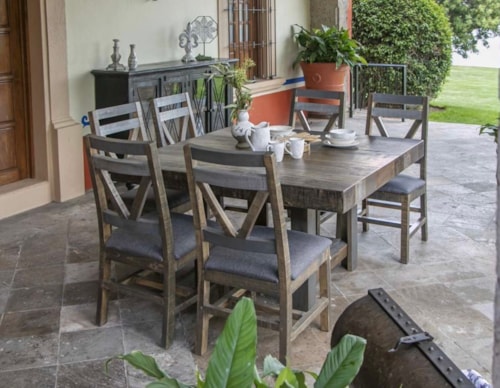 6-PC Dinette Set w/4Chairs and Bench