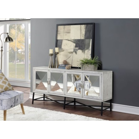 4 Drawer Credenza