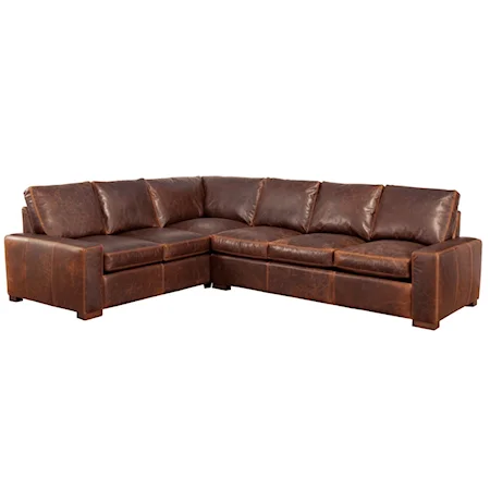 Max 3 Deluxe L-Shape Sectional Sofa