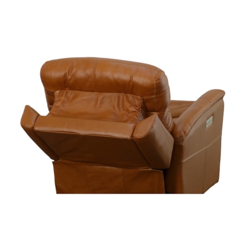 Power Leather Recliner