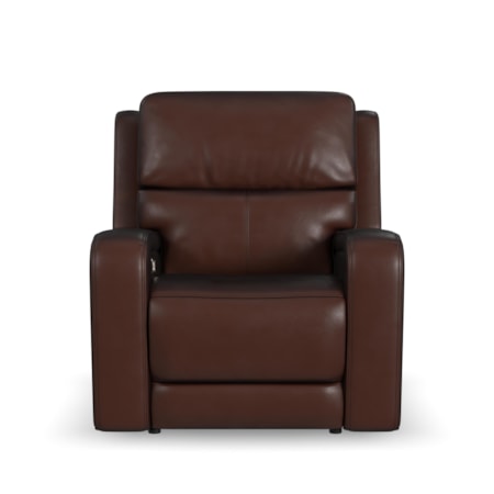 Power Leather Recliner