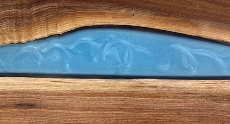 Stone River Furniture Vermilion Live Edge Sofa/Console Table