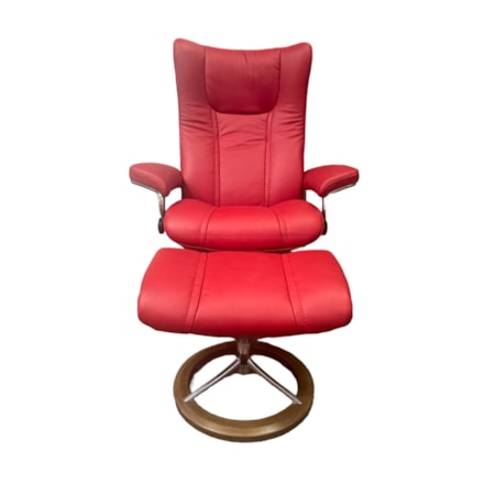 Medium Reclining Chair &amp; Ottoman