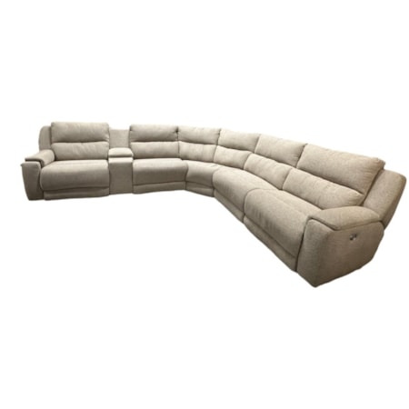 Sectional w/ Cup Holders and Power Headrests