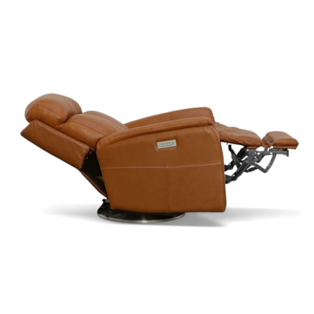 Power Leather Recliner