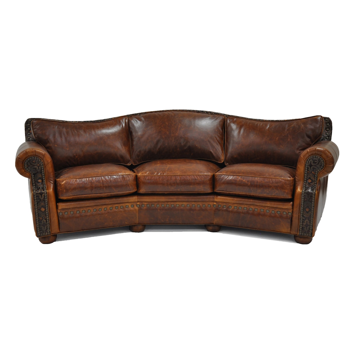 Omnia Leather Laredo Conversation Sofa