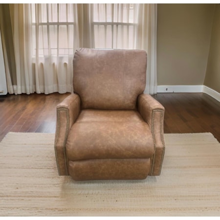 Leather Rocker Recliner