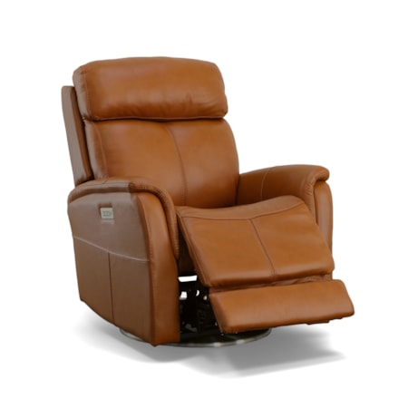 Power Leather Recliner