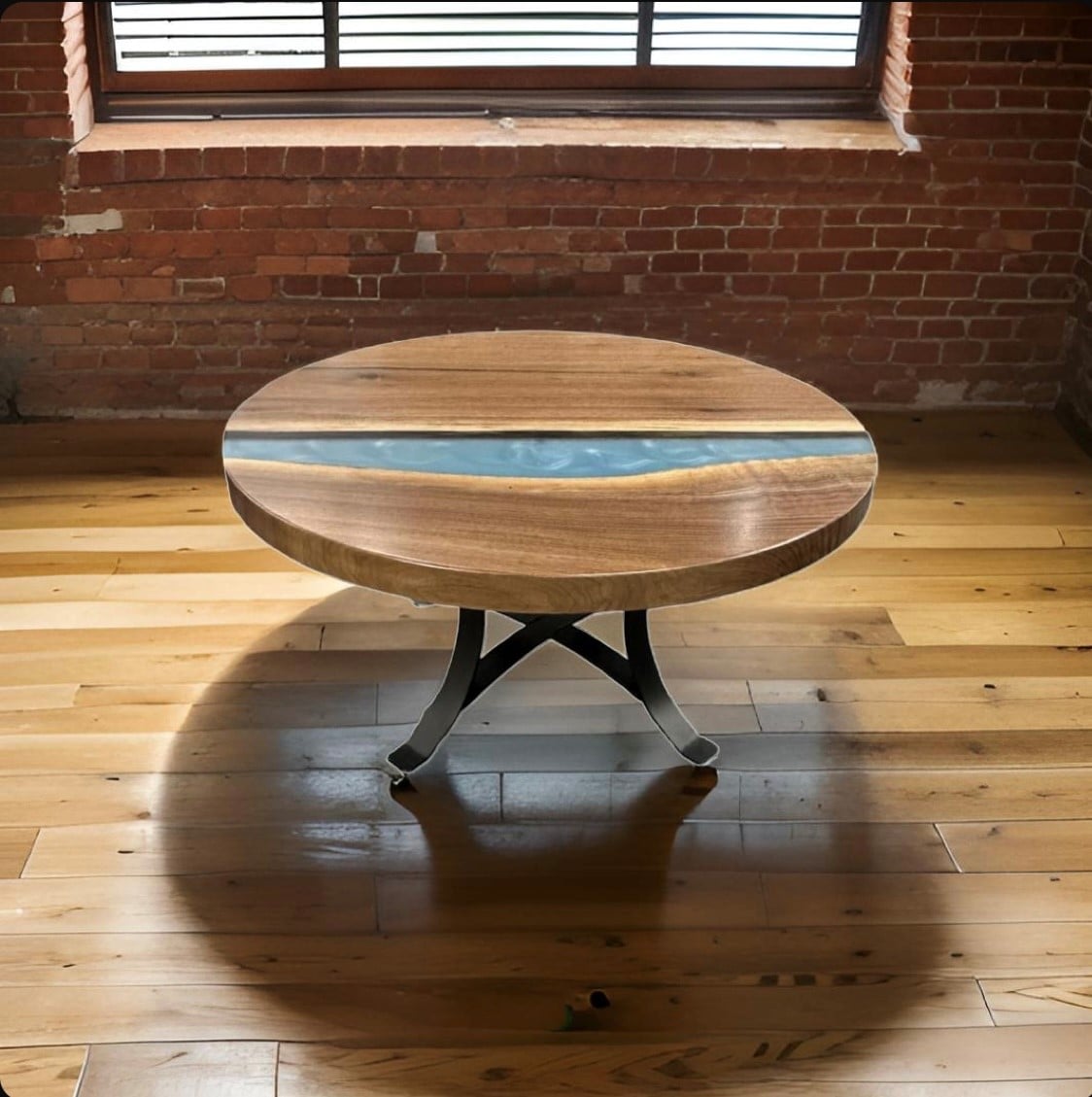 Stone River Furniture Vermilion Live Edge Sofa/Console Table