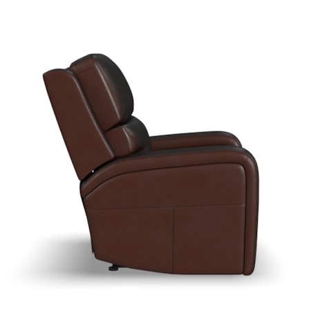 Power Leather Recliner