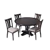 L.J. Gascho Furniture Abbey 5 Piece Amish Dining Set