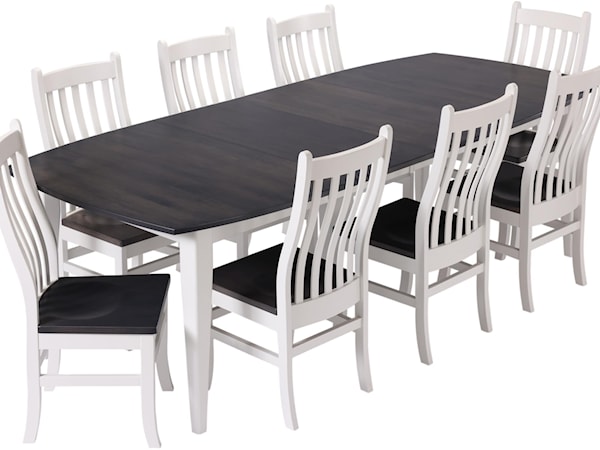 9 Piece Casual Dining Set