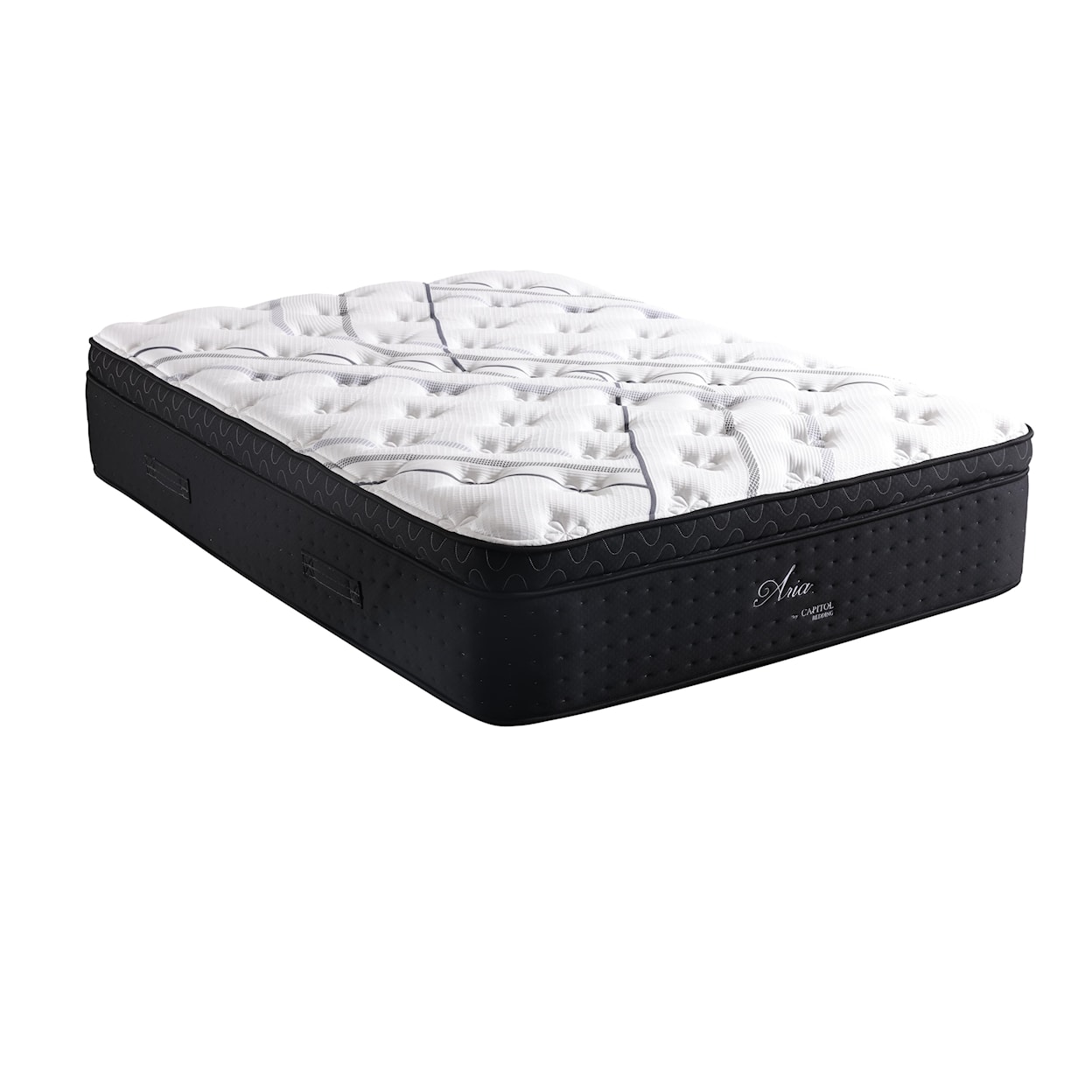 Capitol Bedding Aria Full Hybrid Plush Euro Pillow Top Mattress