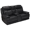 Cheers Triten Power Reclining Console Loveseat