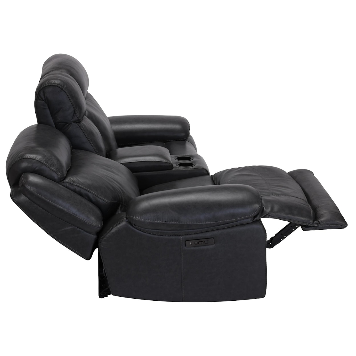 Cheers Triten Power Reclining Console Loveseat