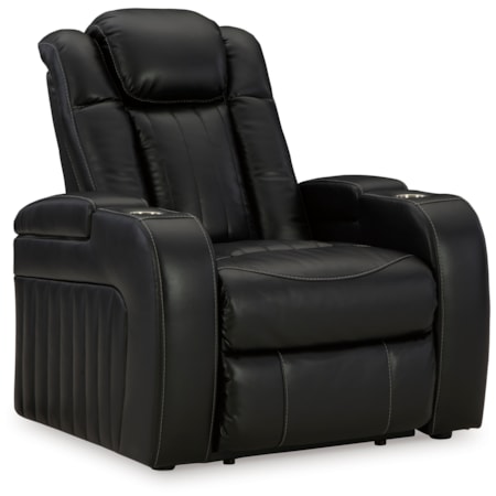 Power Recliner w/ Adjustable Headrest