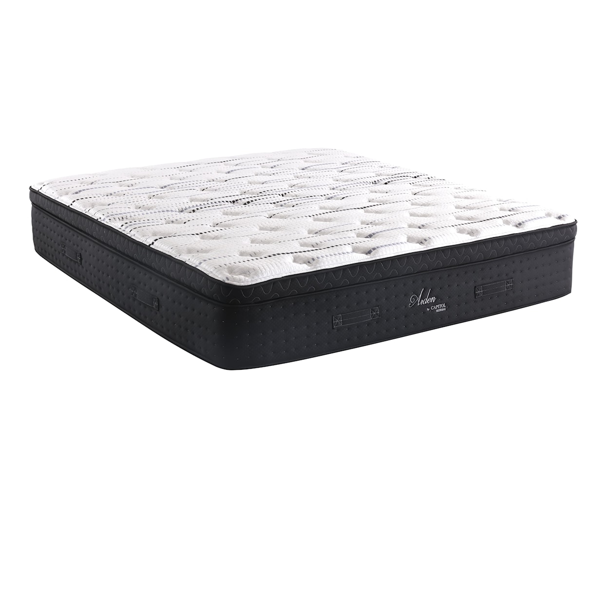 Capitol Bedding Arden King Hybrid Firm Euro Pillow Top Mattress