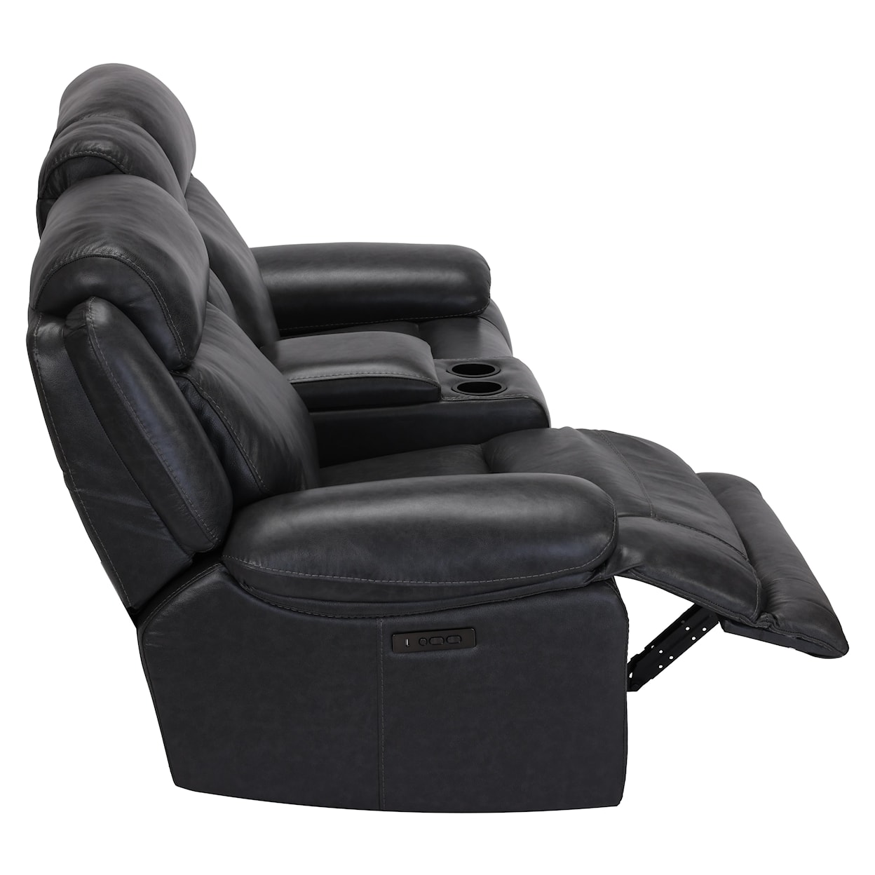 Cheers Triten Power Reclining Console Loveseat