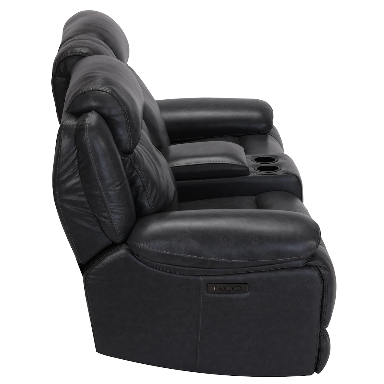 Cheers Triten Power Reclining Console Loveseat