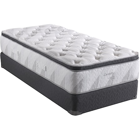 Twin Extra Long Luxury Plush Mattress Set