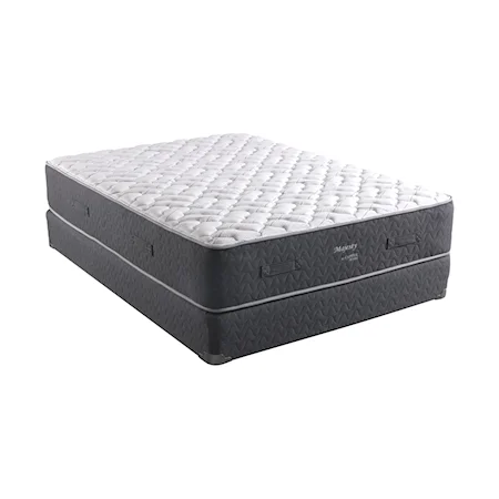 Queen Comfort Firm Mattress Set