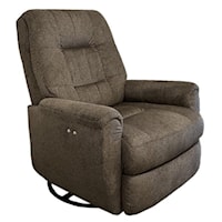 Power Swivel Glider Recliner with Button-Tufted Back