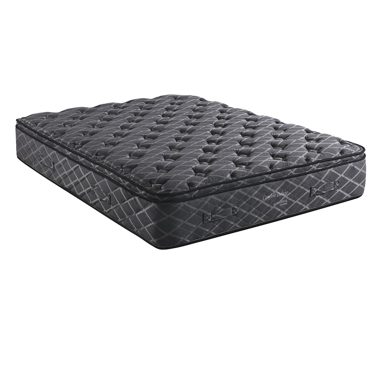 Capitol Bedding Comfort Deluxe Queen Euro Top Mattress