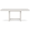 Signature Design by Ashley Robbinsdale RECT DRM Counter EXT Table