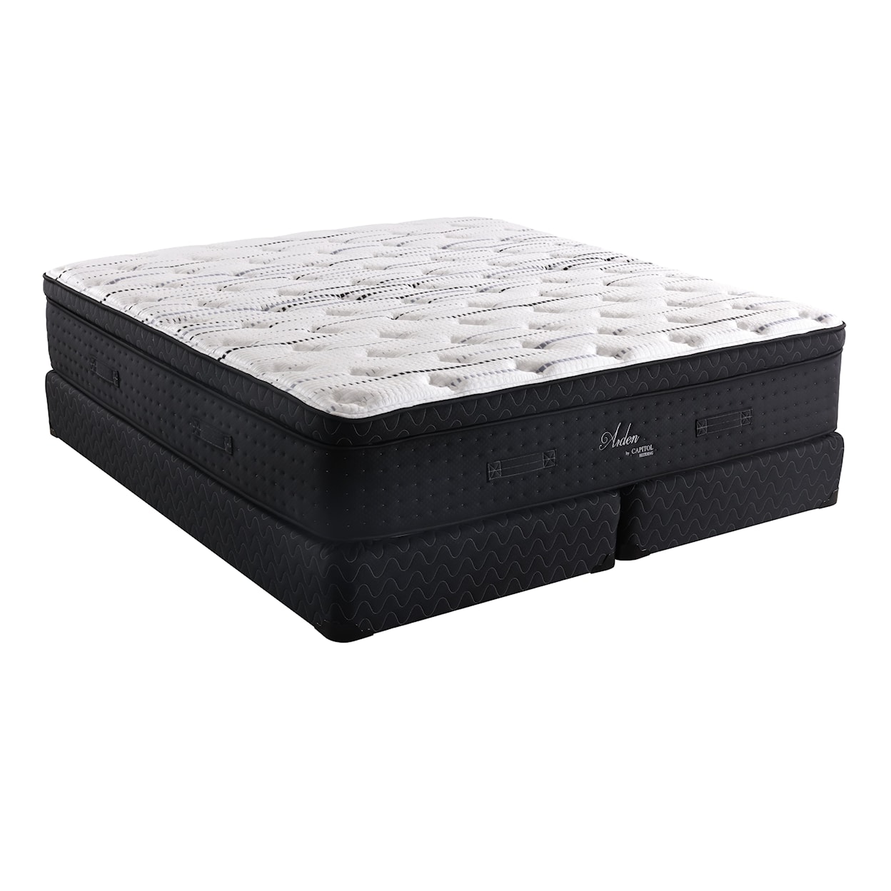 Capitol Bedding Arden King Hybrid Frim Pillow Top Mattress Set